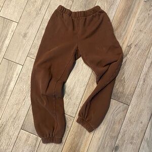 John galt sweatpants in brown perfect condition